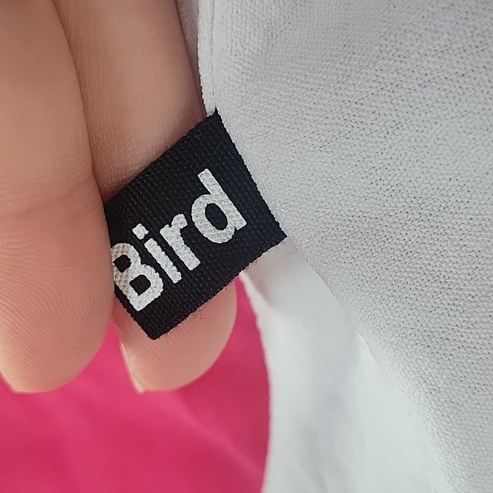 Cicibird white blouse with black button accents - Picture 11 of 11